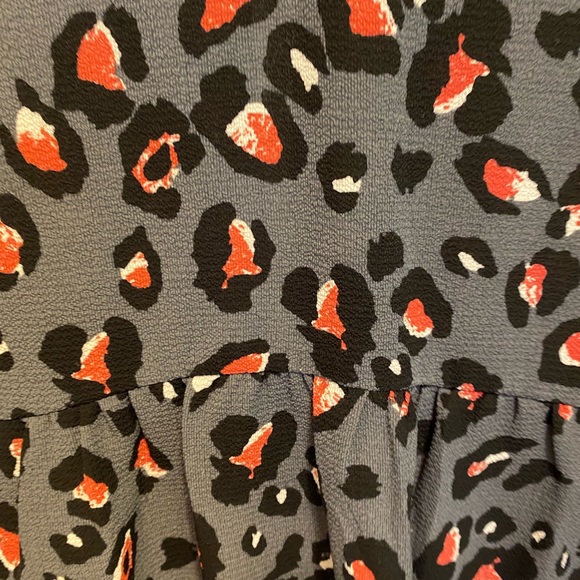 Caramela Adorable Shirt Leopard Print Made in USA - Picture 3 of 6